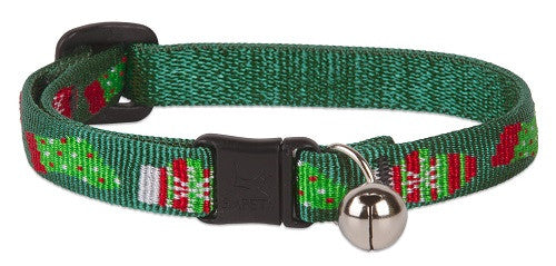 Lupine Stocking Stuffer Holiday Cat Collar with Bell