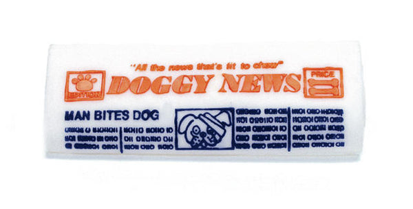 Coastal Pet Rascals 6.5" Vinyl Doggie Newspaper Dog Toy